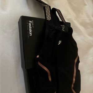 Speedo LZR Pure Intent. Black closed back size 23. NEW